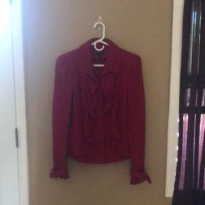 Red Zippered Jacket
